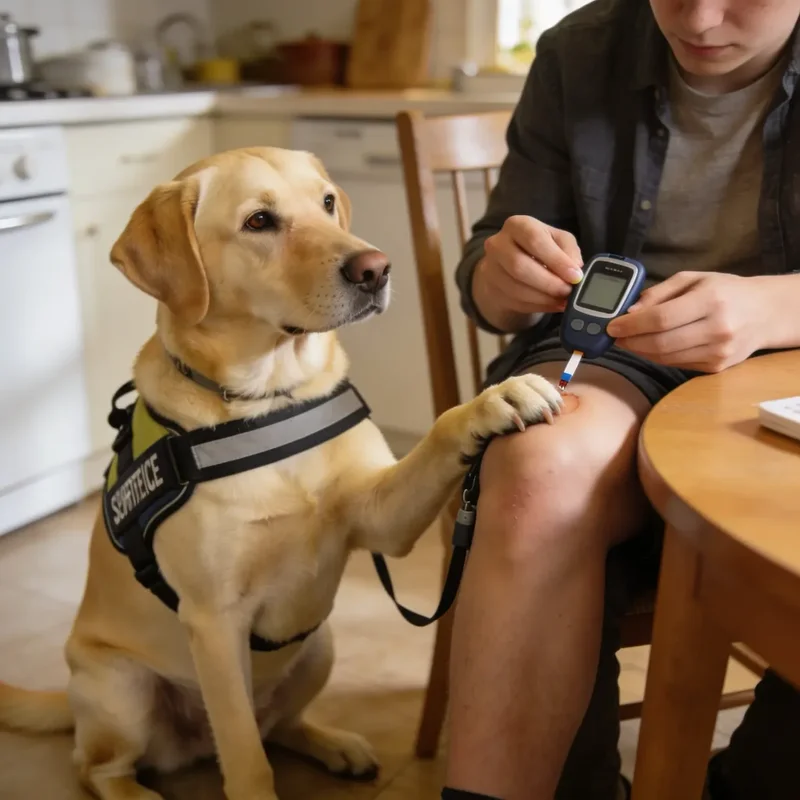 Diabetikerwarnhund